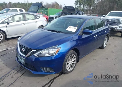 2019 Nissan Sentra Sv из США, поврежденный, VIN 3N1AB7AP3KY454113